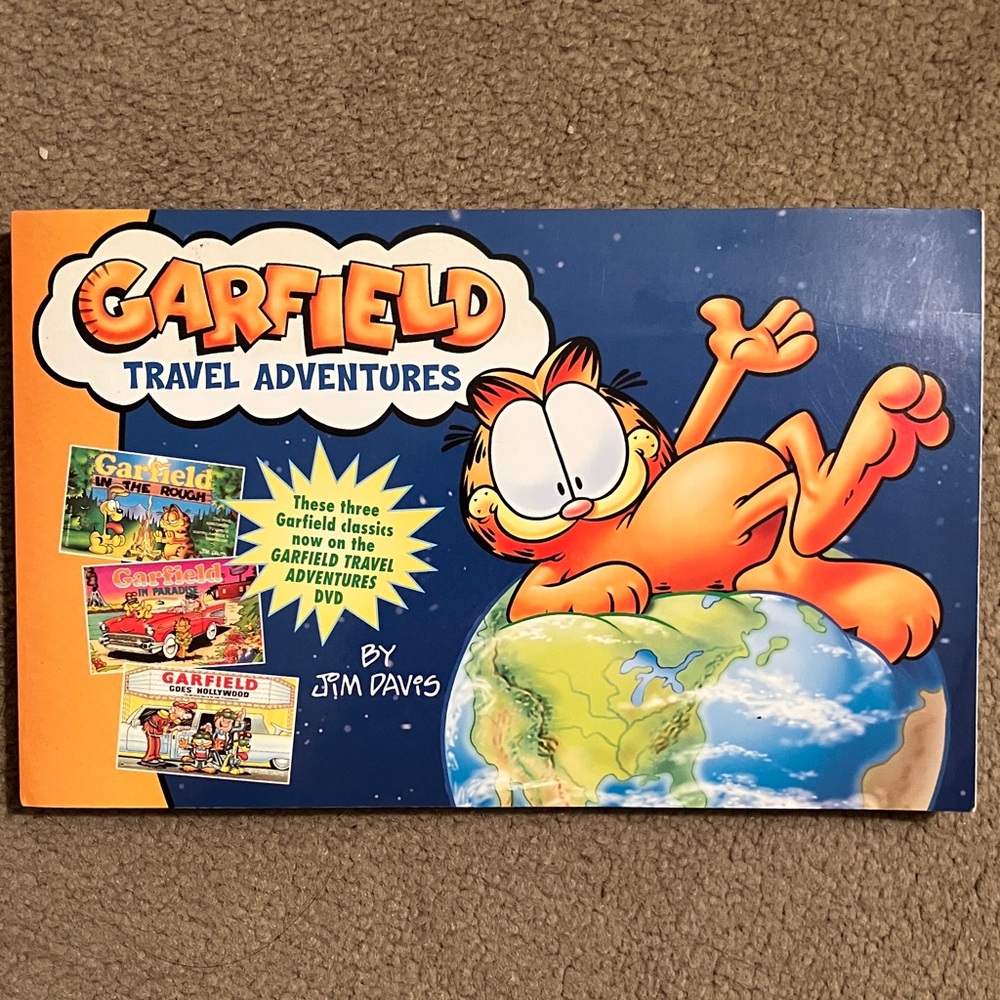 Garfield Travel Adventures Comic Book by Jim Davis